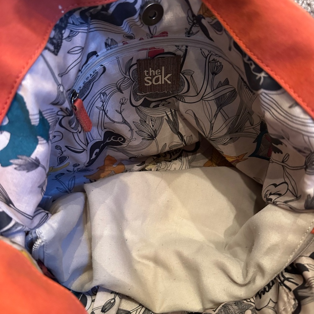 The Sak Indio Hobo Burnt Orange Leather Tote - Picture 2 of 6